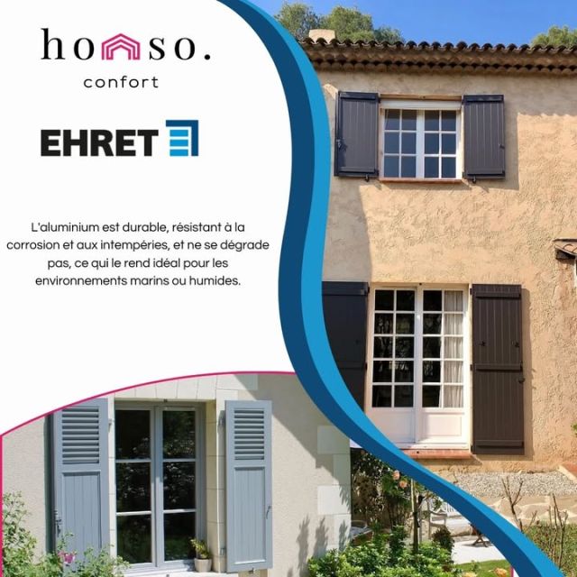 ✨ Personnalisez vos volets avec EHRET, notre partenaire de confiance ! ✨

Volets battants, persiennes ou coulissants : EHRET propose une large gamme d'accessoires pour allier design, praticité et sécurité . 🏡

👉 Découvrez des solutions sur mesure pour sublimer vos façades et améliorer le confort de votre habitat.

#VoletsBattants #Persiennes #VoletsCoulissants #EHRET #DesignEtQualité #partenaire #Homsoconfort #Franconville #IldeFrance #ValdOise
