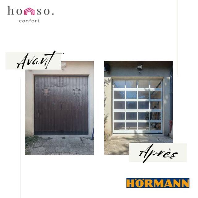 🚪✨ Rénovation de porte de garage à Montigny-lès-Cormeilles !
Chez Homso Confort, nous modernisons vos espaces avec des solutions haut de gamme et design 🔧🌟. Dernier projet : remplacement d’une porte de garage en bois par une porte vitrée HORMANN à Montigny-lès-Cormeilles !

🔹 Élégance moderne avec des panneaux vitrés apportant luminosité naturelle 🌞
🔹 Motorisation silencieuse et isolation renforcée pour un confort optimal 🔌
🔹 Garantie HORMANN et pose experte par notre équipe certifiée 🛠️
🔹 Sécurité renforcée avec serrures anti-effraction 🔒

Un grand merci à notre client pour ce projet alliant esthétique et performance 🙌

#HomsoConfort #Hormann #PorteGarageVitrée #MontignyLesCormeilles #RénovationExpertise #DesignLumineux #IsolationThermique #ChantierCléEnMain