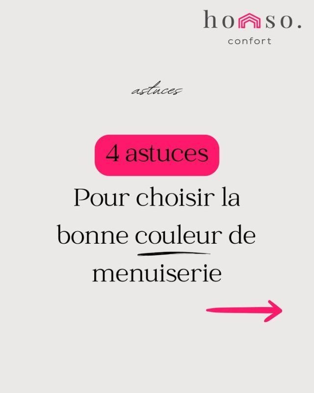 ✨ Choisir la bonne couleur de menuiserie, c'est donner du style à sa maison tout en respectant son environnement 🌿🏡
Avec ces 4 astuces simples , faites le bon choix et valorisez ta façade durablement ! 💪🎨
👉 Et toi, quelle couleur préfères-tu pour tes menuiseries ? 💬

#ConseilsMaison #DesignExterieur #CouleurFacade #RenovationMaison #InspirationMaison #Travaux #ConfortEtDesign #4Astuces #Menuiserie #Fermeture #HomsoConfort #IleDeFrance #ValDOise #Franconville #Showroom #DevisGratuit