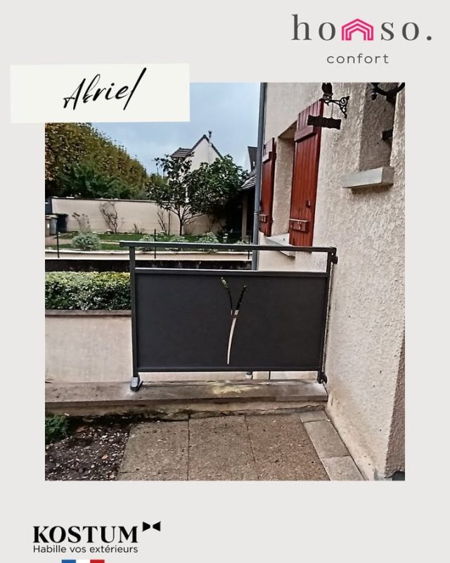 ⚒️ ✨ Nouvelle installation signée Homso Confort ✨

Découvrez notre dernière réalisation : un superbe garde-corps Kostum modèle Abriel en aluminium gris sablé, sublimé par une tôle décor Dudi B 🩶.

Ce garde-corps design et sur mesure allie sécurité, esthétisme et durabilité 💪. Son effet sablé apporte une finition élégante et moderne, tandis que la tôle décorative Dudi B donne une touche originale et raffinée à la façade.

Fabriqué en France par Kostum, ce modèle garantit la qualité, la résistance et la personnalisation de votre menuiserie extérieure aluminium 🔐.

➡️ Optez vous aussi pour un garde-corps aluminium Kostum et personnalisez votre projet avec nos experts !
📍 Venez découvrir nos modèles Kostum dans notre showroom de 250m² à Franconville (Val-d’Oise 95) et profitez d’un devis gratuit ✨

🔸 Homso Confort – Expert Kostum Portails, Clôtures, Garde-corps & Pergolas à Franconville (Val-d’Oise)
#HomsoConfort #Kostum #KostumFrance #GardeCorpsKostum #GardeCorpsAluminium #ModeleAbriel #ToleDécorDudiB #AluminiumGrisSablé #MenuiserieAlu #GardeCorpsDesign #InstallationMenuiserie #ChantierHomsoConfort #AmenagementExterieur #MenuiserieExterieure #FabricationFrançaise #ShowroomFranconville #ValdOise #95 #DevisGratuit #ExpertMenuiserie #GardeCorpsSurMesure #DesignContemporain #SécuritéMaison